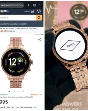 Fossil Smartwatch Replica India – Stylish First Copy