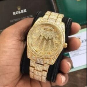 Men’s Rolex Cosmograph Daytona Diamond Watch - Luxury Collection