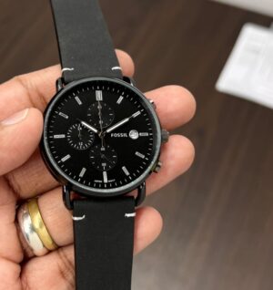 Fossil 1853 silver Commuter First Copy Watch