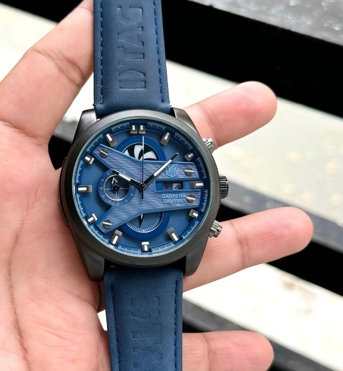tag heuer 3 Tag Heuer Blue CR7 First Copy Watch